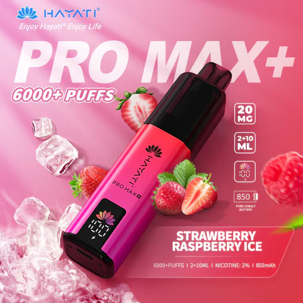 strawberryraspberryIce-hayati-pro-max-plus-pod-6000